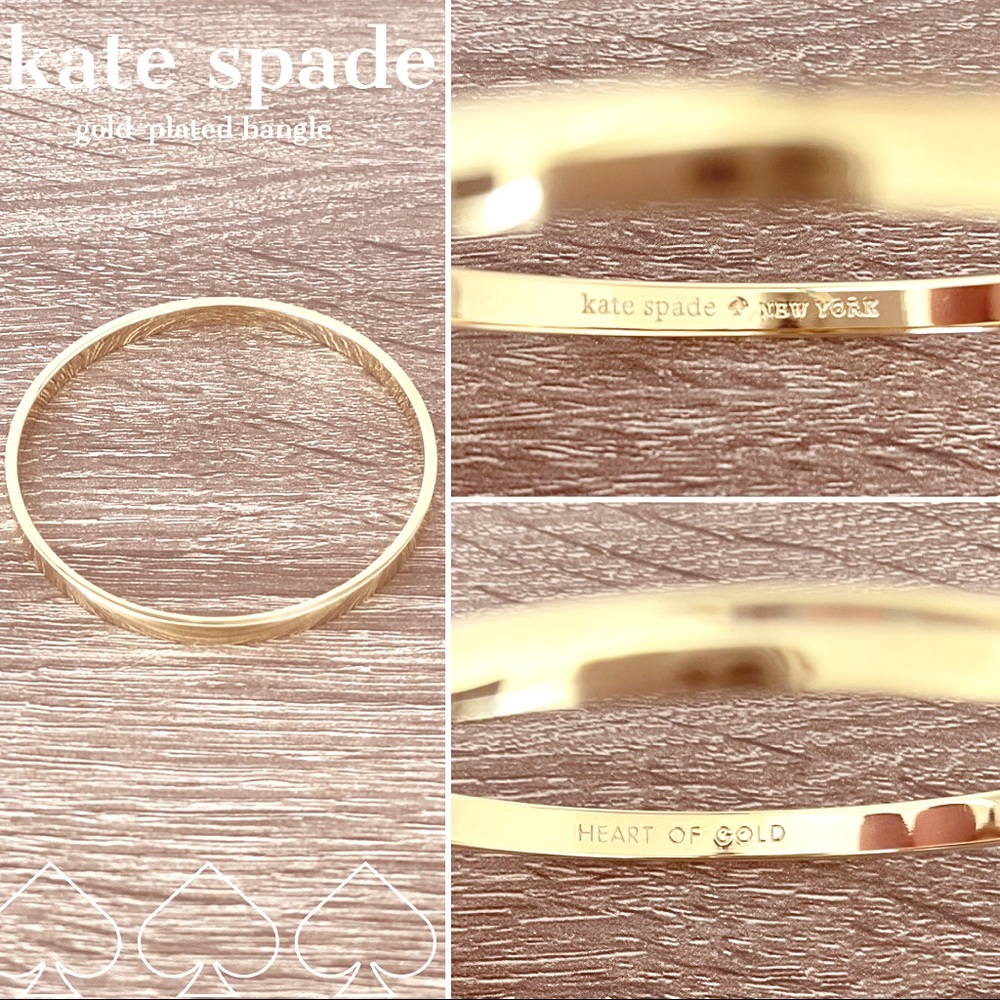 Kate Spade Heart of Gold Bangle Bracelet